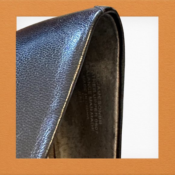 ENZO ANGIOLINI AEJAMESONBR Black Leather Heels Size 8 M - Picture 11 of 13